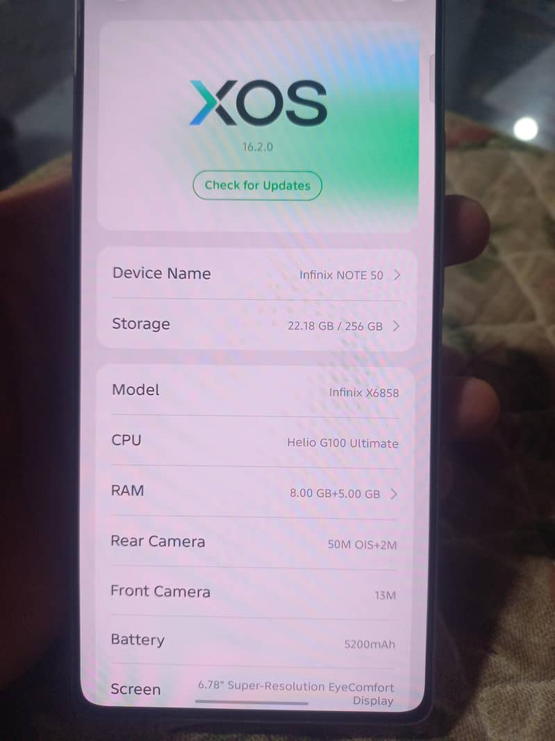 Infinix Note 50 4