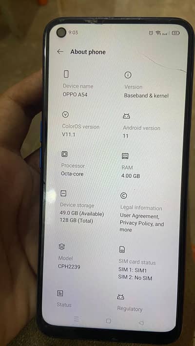 OPPO A54