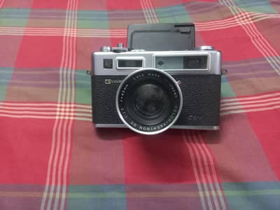 Yashica Electro 35 GSN 35mm Film Camera with Accessories