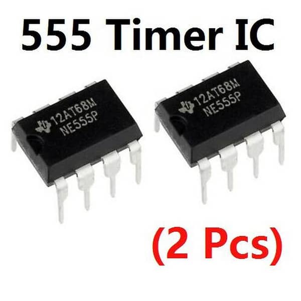 2 Pieces- 555 timer IC NE555 precision timer chip