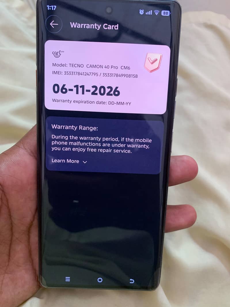 Tecno CAMON 40 Pro 4