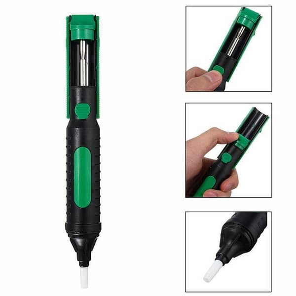 Desoldering Solder Remover Pump | Manual Vacuum Solder Extraction Tool Kit for Electronics Repair