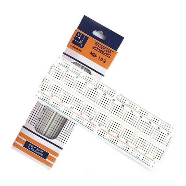 MB102 830 Points Solderless Prototype Breadboard