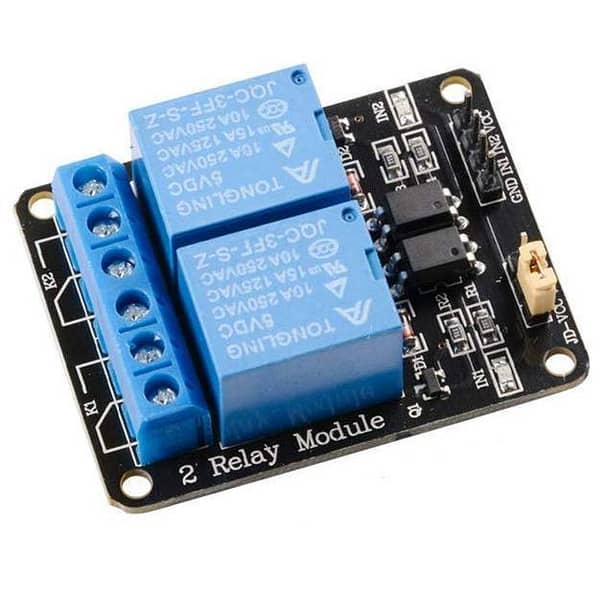 2 channel 5V Relay module 10A 250V AC for Arduino