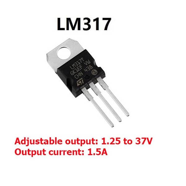 Specifications of LM317 LM317T adjustable voltage regulator