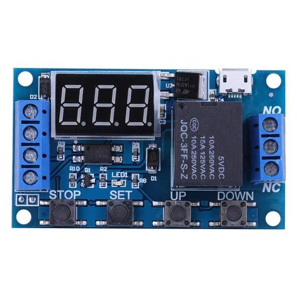 6V- 30V DC Timer circuit incubator egg turner Relay Module Switch Trigger Time Circuit Timer Cycle Adjustable