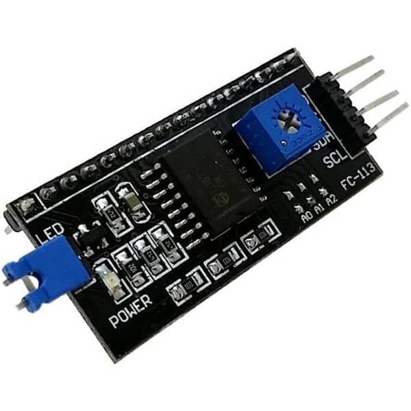 Arduino Serial IIC I2C TWI SPI Adapter for LCD 16×2 & 20×4 | Easy Interface Module for Microcontroller Displays