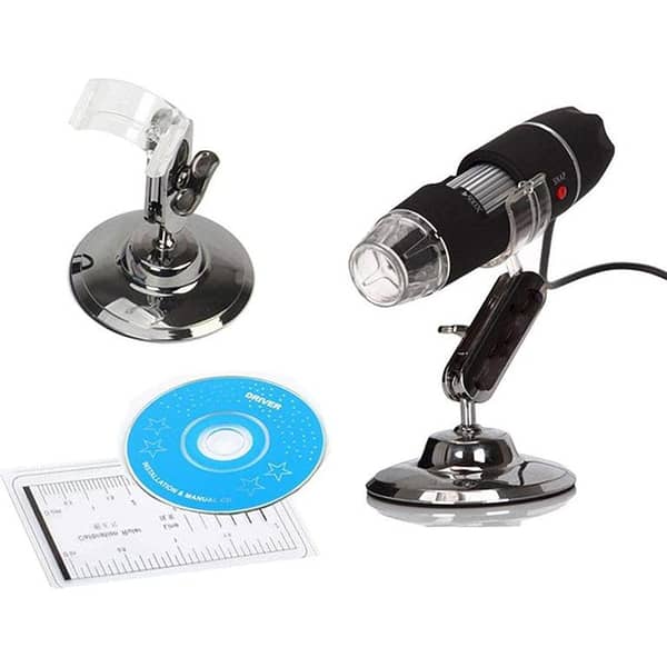 500x Digital USB Microscope 0X~500X Electronic Microscope USB 8 LED Digital Camera Microscope Endoscope Magnifier Camera