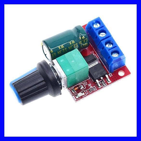 DC Fan/Motor PWM Speed Controller Module Mini DC-DC 4.5V-35V 5A 90W Speed Regulator Control Adjust Adjustable Board Switch HW-687 5A DC Motor PWM Speed Controller Speed Regulator
