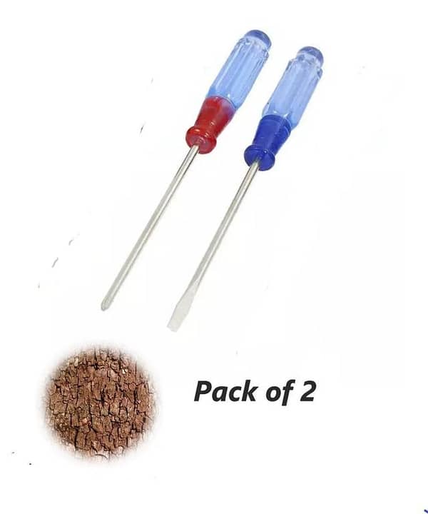 3.0×70mm Slotted & Phillips Precision Screwdriver Set for Electronics Repair | Hand Tool Kit