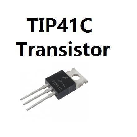2 Pcs- TIP41 TIP41C NPN Power Transistor Genune Fairchild