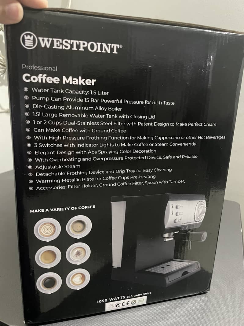 Westpoint Coffee Machine 2