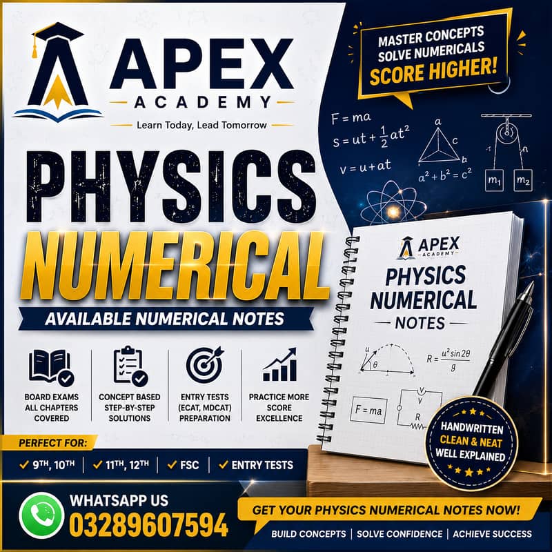 Physics chapter wise numerical 0