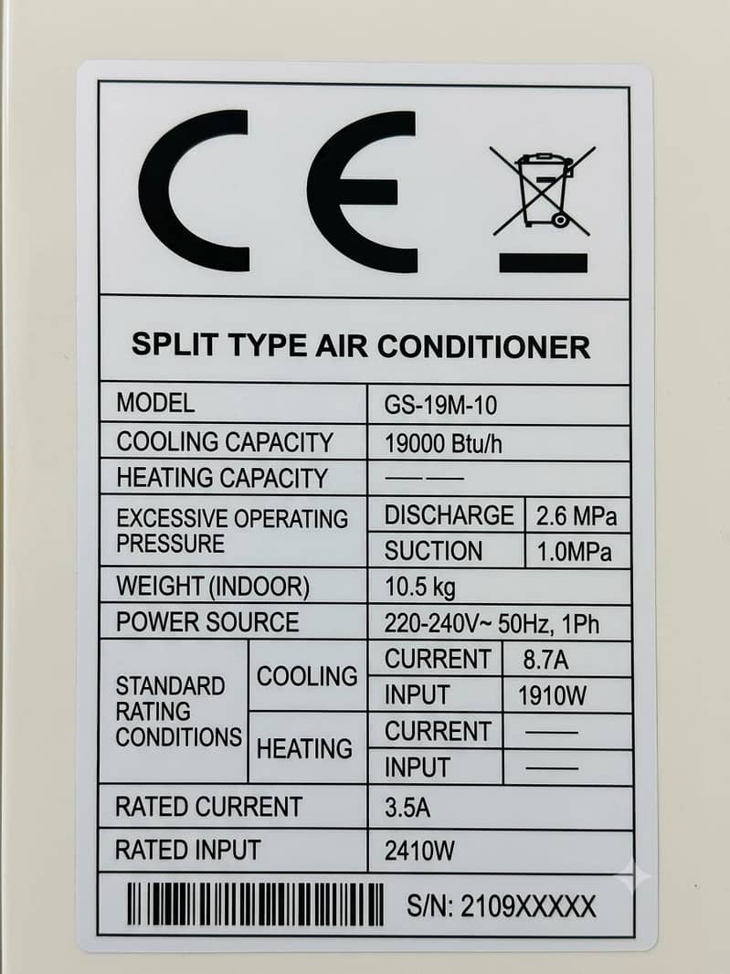 Orient 1.5 Ton Climatic Split AC 1