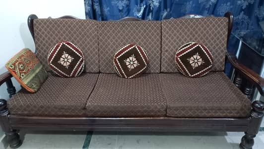 Brown 5 Seater Sofa Set