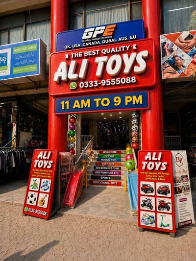 Need sales man for toy shop located at g-10 markz Islamabad