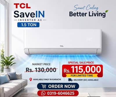 Haier 1.5 Ton DC Inverter Split AC (LF19)