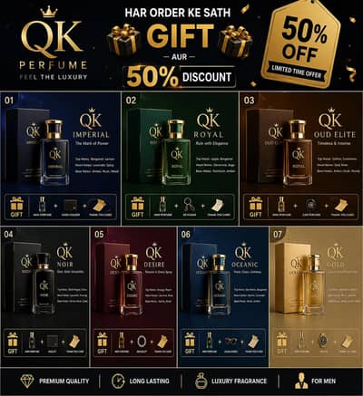 QK BRAND PARFUME NEW LUNCH UAE 500ml long time smile