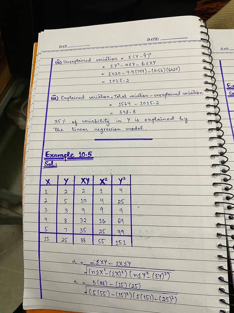 statistics notes 6