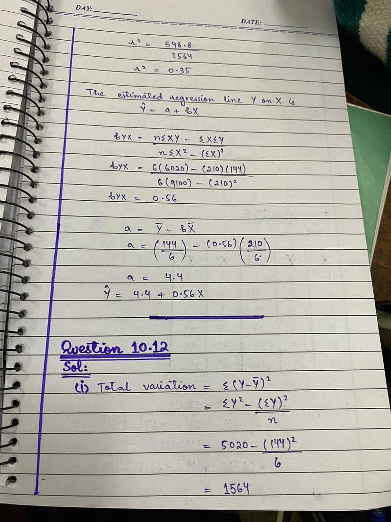 statistics notes 7