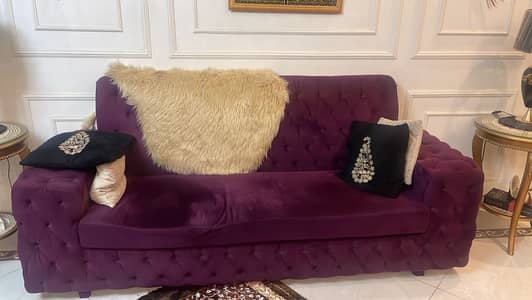 7 seater plump sofa set