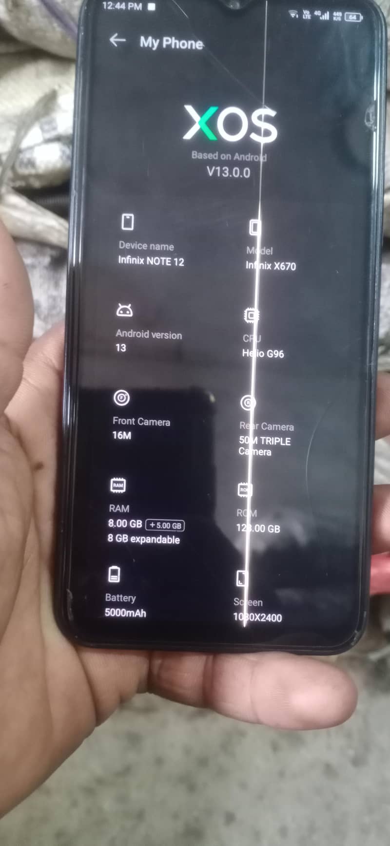 Infinix Note 12 0