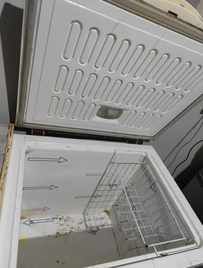 Waves Deep Freezer | Solid Compressor –best Working Condition 7