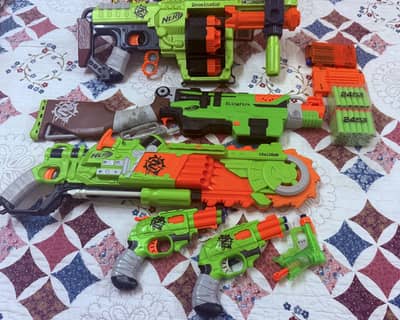 Nerf zombie strike guns