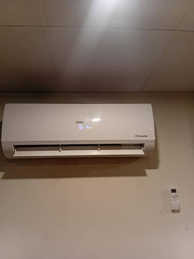 haier ac 1.5 ton model hsu 19hfcs new only 20 day's use urgent sell