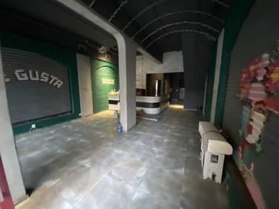 Ideally Ground Basement For Restaurant Available For Rent With Emprt Plot Next To This Property