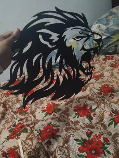 iron lion frame