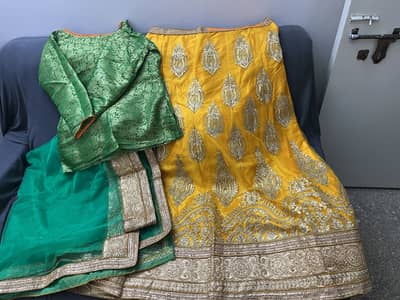 Fancy heavy stitched dress