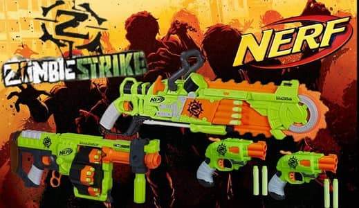 Nerf zombie strike guns