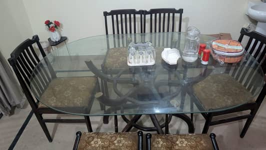 6 seater dining table