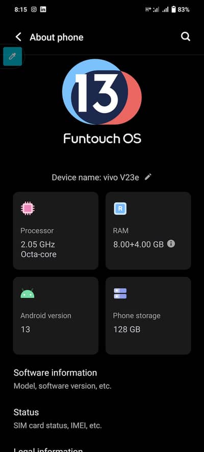 Vivo V23E