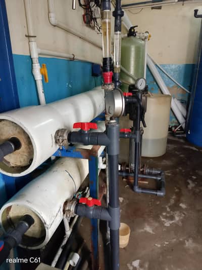 10000 gallon R. O plant