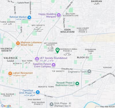 1 Kanal Plot Available For Sale, Ideally Located Near Park And Mosque, With Excellent 150 Feet Wide Main Road Access.
