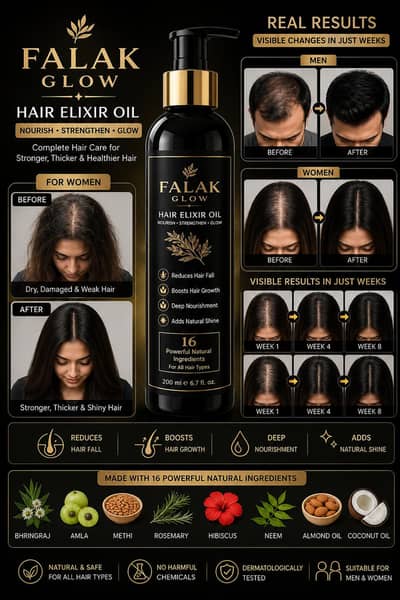 Falak Glow Hair Growth Oil