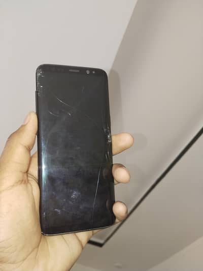 Samsung Galaxy S8 LCD original LCD damaged