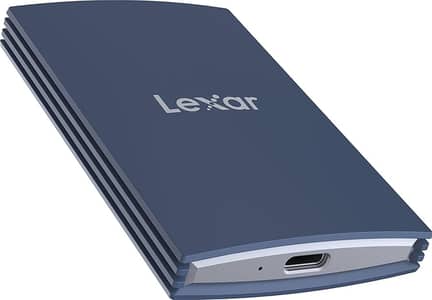 4 Tb Lexar Portable Ssd Hard Drive With C Type Usb Cable