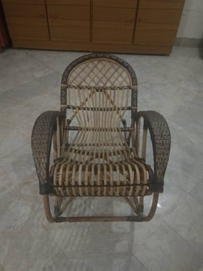 Wooden rocking chair