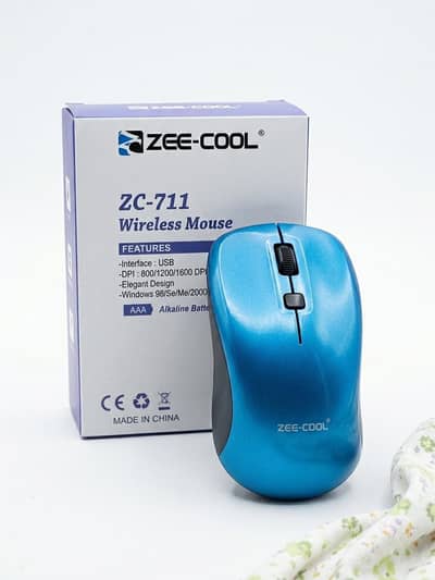 Zee-Cool ZC-711 Wireless Mouse - 1600 DPI - USB Interface
