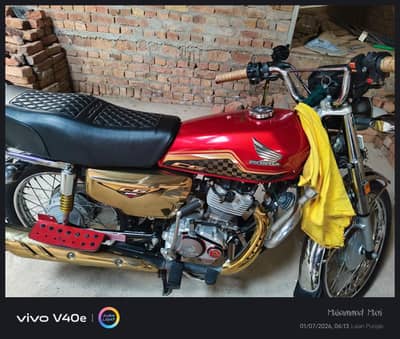 Honda CG 125 special edition  2024 self start excellent condition