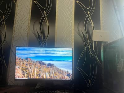 Gaming PC with monitor