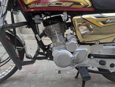 Honda Cg special edition Gold 2026 Peshawar invoice