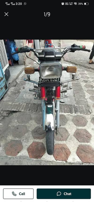 Yamaha 2006 antique bike 60 parsant original