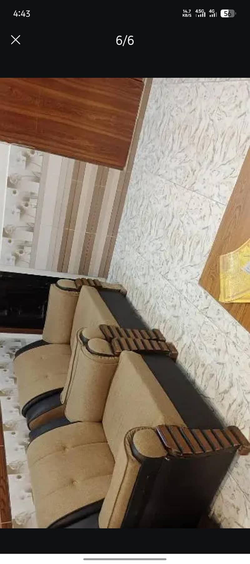 sofa set  bhtreen condition 2