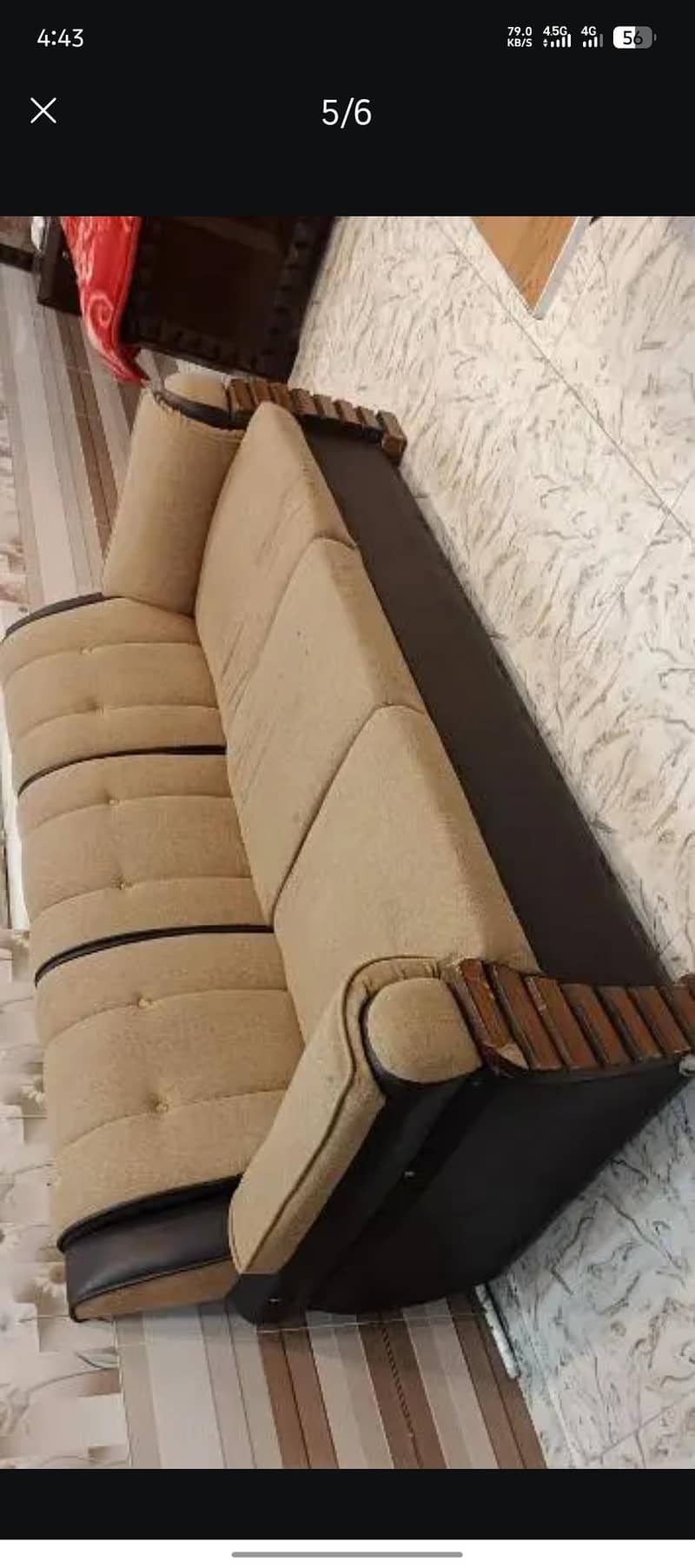 sofa set  bhtreen condition 3