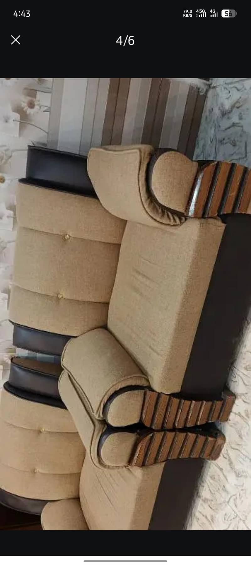 sofa set  bhtreen condition 4