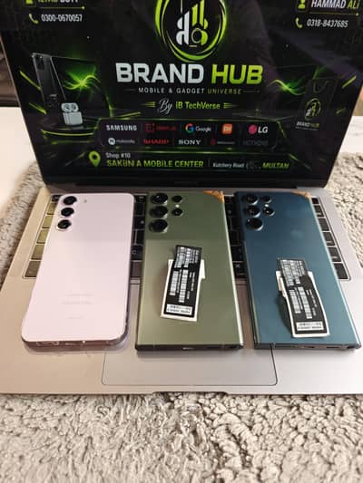 Samsung Galaxy S23 Ultra/S22 Ultra & S23+ PTA Official Brand New